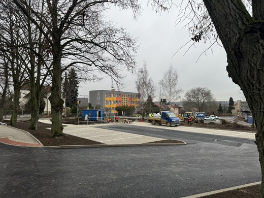 Rekonstrukce ulice Rašínova - Nové Město nad Metují