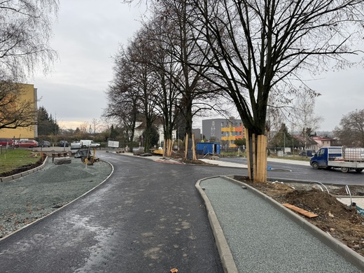 Rekonstrukce ulice Rašínova - Nové Město nad Metují